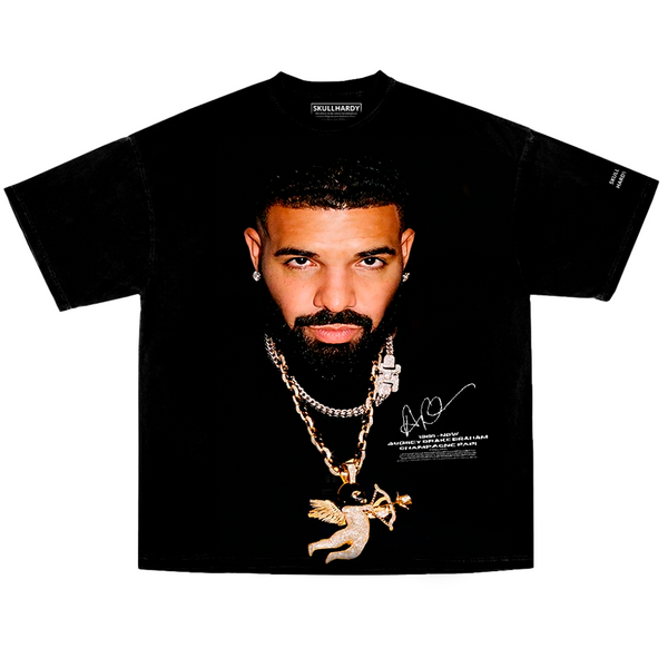 Playera Drake Rapero Hip Hop Champagne Papi Oversized t Shirt Camiseta Skullhardy