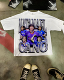 Playera Natanael(N™)Cano Jersey Cruz Azul Oversized T Shirt  white, camiseta