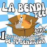 BENDI TEE (1 PLAYERA PERSONALIZADA DE TU MASCOTA)