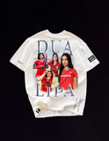 Playera de Dua Lipa  Jersey Toluca Camistea Oversized T Shirt