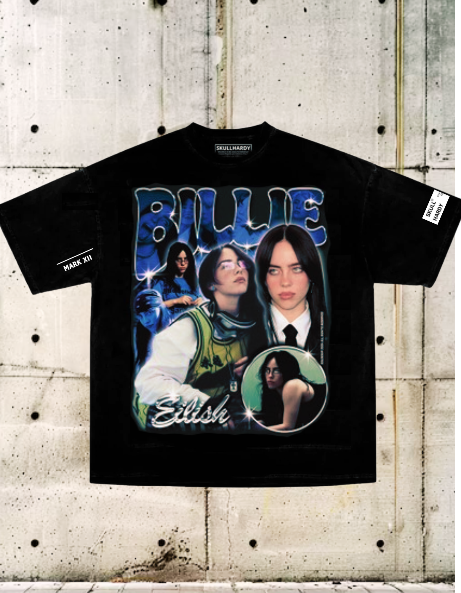 Playera De Billie Eilish Oversized Camiseta T Shirt 2025 Mark XII