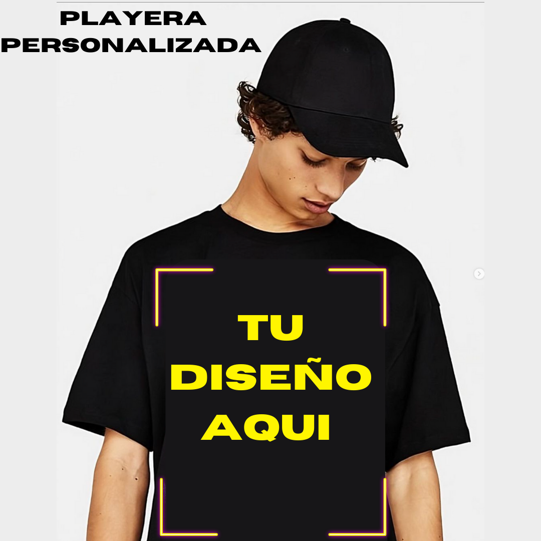 Playeras con diseño personalizado shop