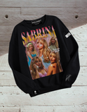 Sueter Sabrina Carpenter, Sweater Oversized Crewneck  Mark XXIX II