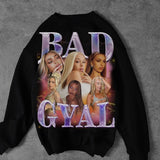 Sudadera Bad Gyal Oversized