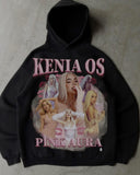 Sudadera Kenia Os Pink Aura 1 Hoodie Oversized