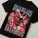 Playera de Toluca FC Diablos Rojos Campeones Camistea Oversized T Mark SH Silver (Copia)