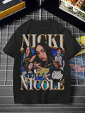 Playera Nicki Nicole Jersey Pumas Oversized t Shirt