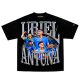 Camiseta Uriel(N™)Antuna  Jersey Cruz(N™)Azul    Oversized t Shirt