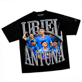 Camiseta Uriel(N™)Antuna  Jersey Cruz(N™)Azul    Oversized t Shirt