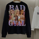 Sudadera Bad Gyal Oversized