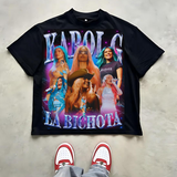 Playera Bichota Karol G Camiseta Oversized t Shirt