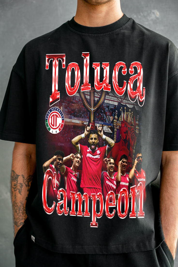 Playera Toluca Fc Hombre Official Playera Toluca Diablos Rojos
