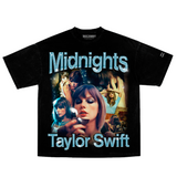 Playera Taylor Swift Midnights Camiseta Oversized t Shirt